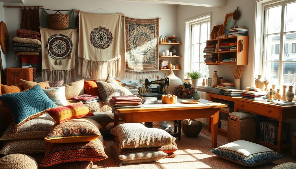 DIY home decor textiles