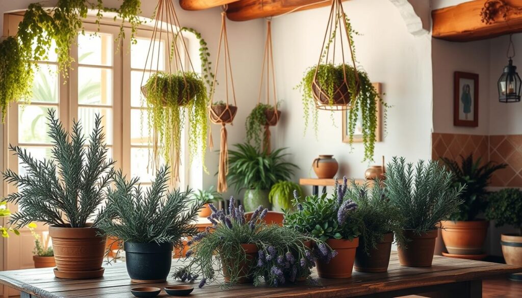 Mediterranean indoor plants