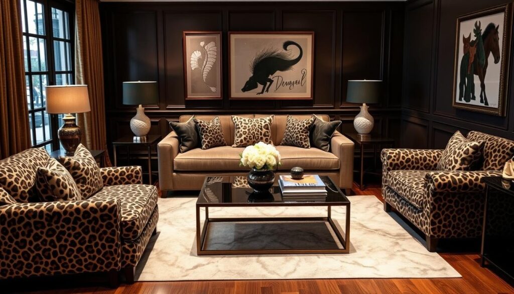 animal print furniture