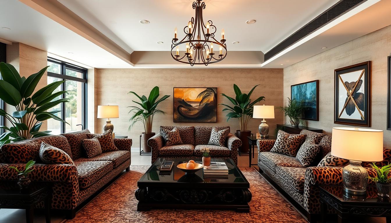 animal print home decor interior design​