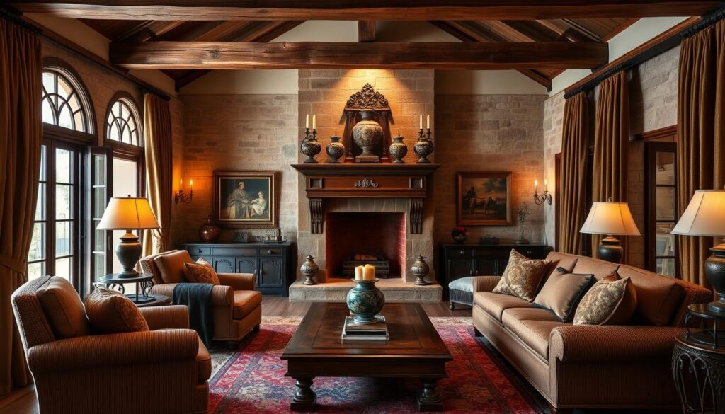 colonial style decorating tips