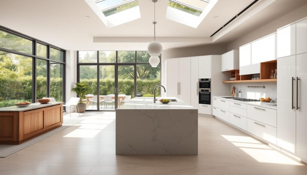contemporary kitchen styling