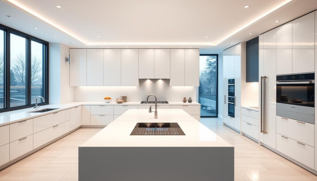 contemporary kitchen styling