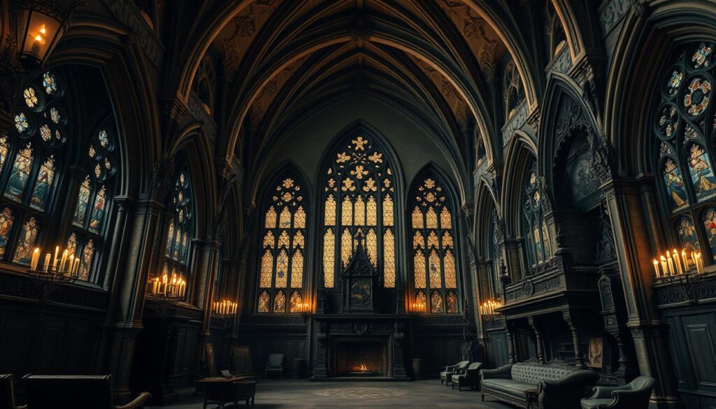 gothic interior design features