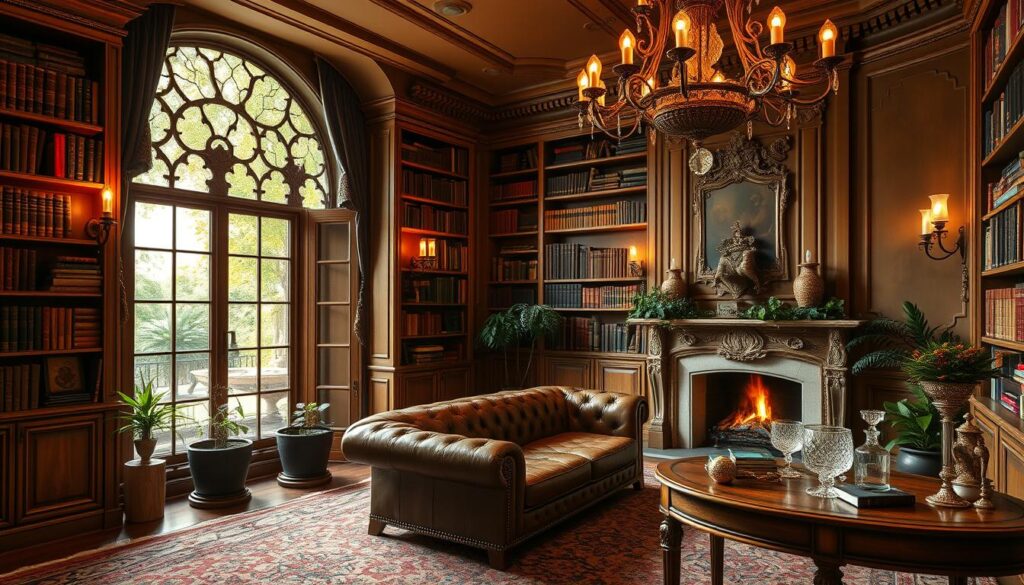 luxury home library inspiration