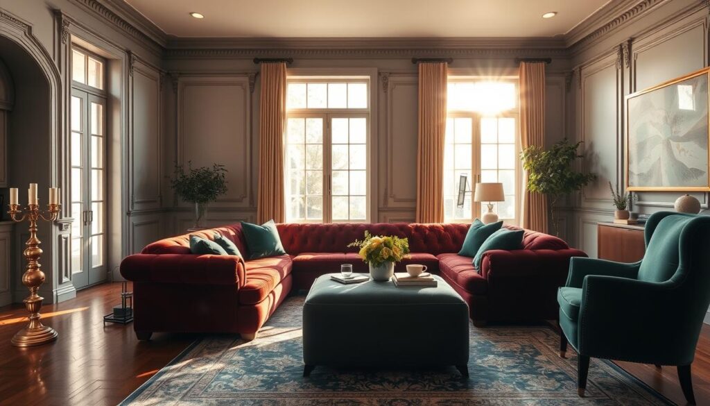 luxury living room color palette