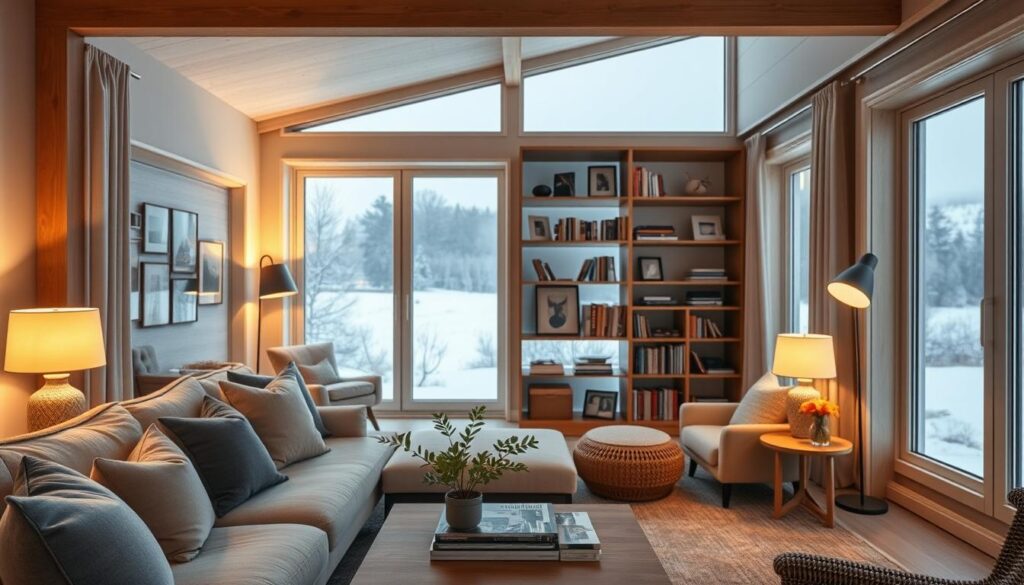 personalizing Scandinavian home
