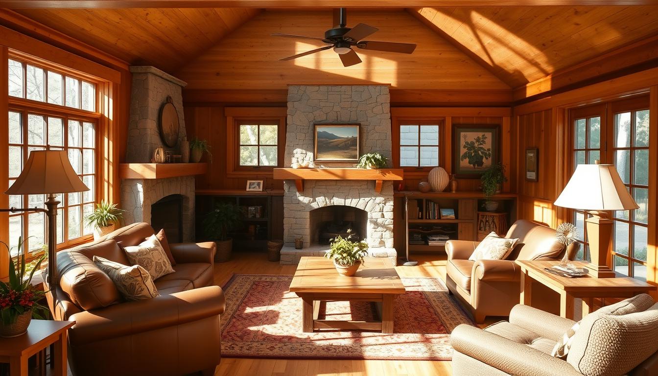 prairie style home interior design​