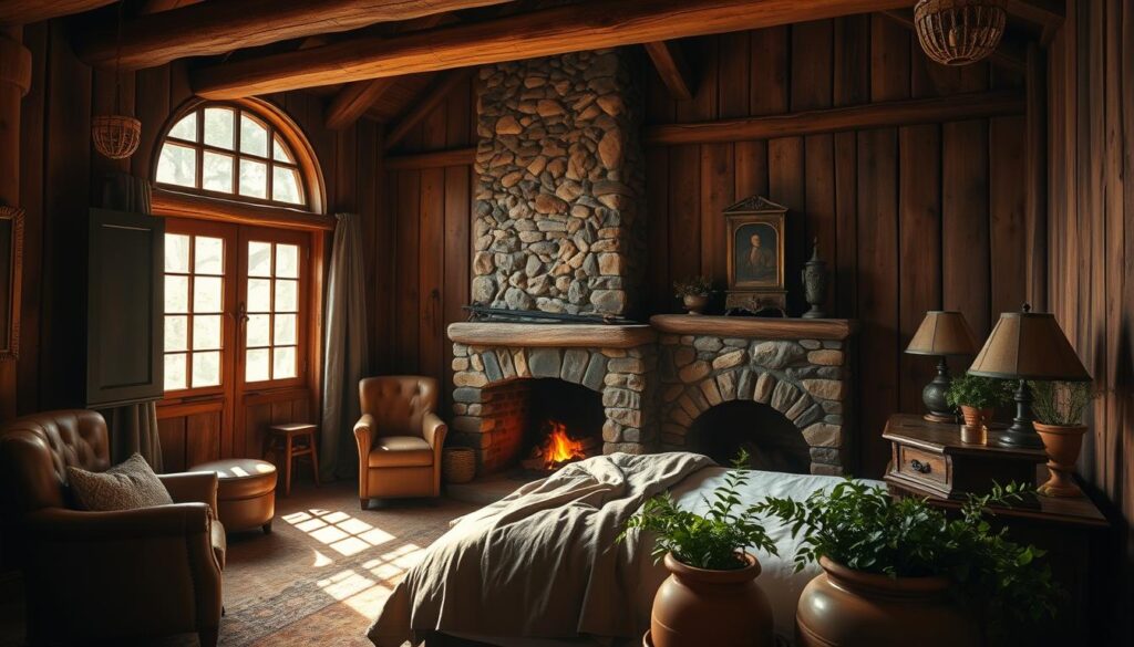 rustic bedroom retreat