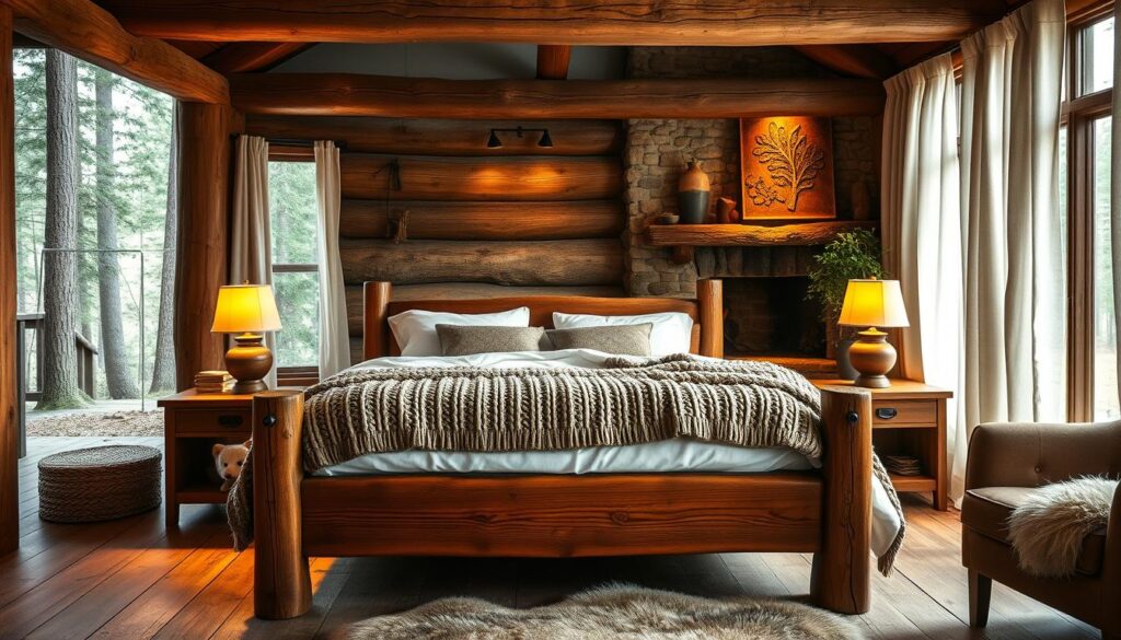 rustic bedroom retreat