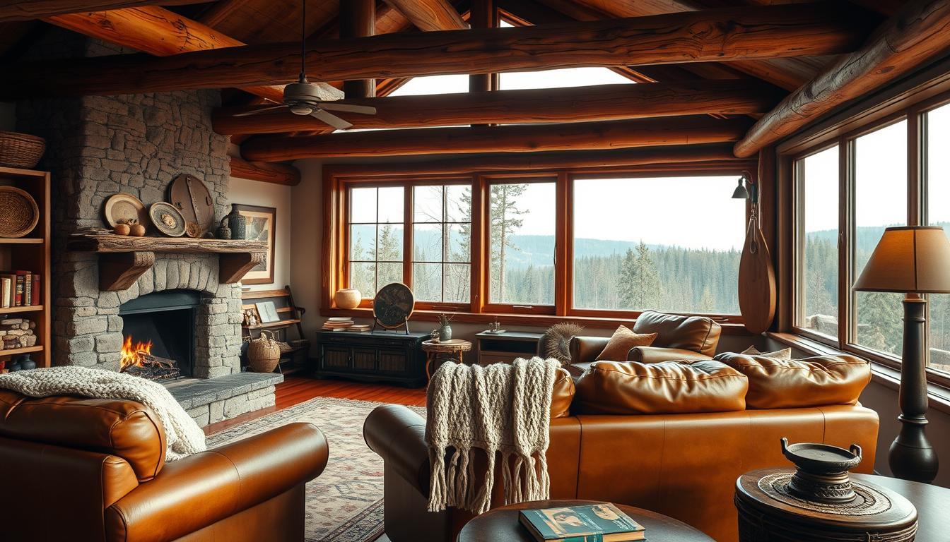 rustic home design interior