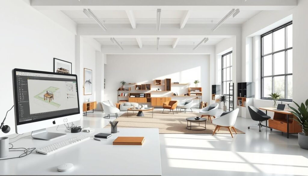 sketchup furniture design