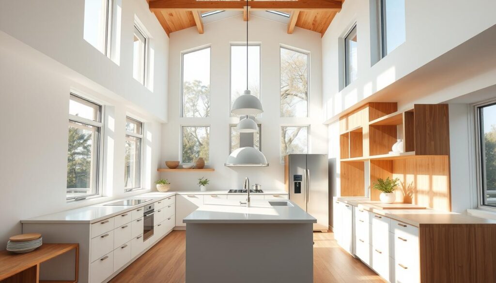 split level kitchen design