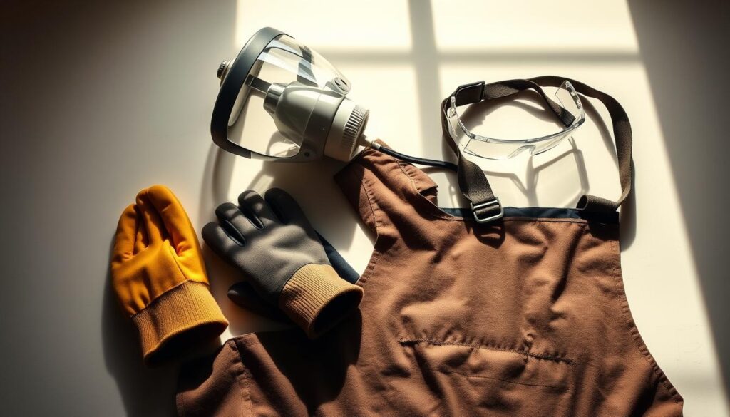 DIY home painting safety gear