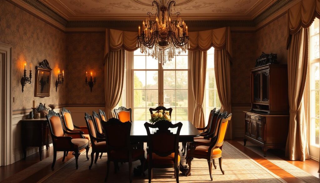 Edwardian dining room
