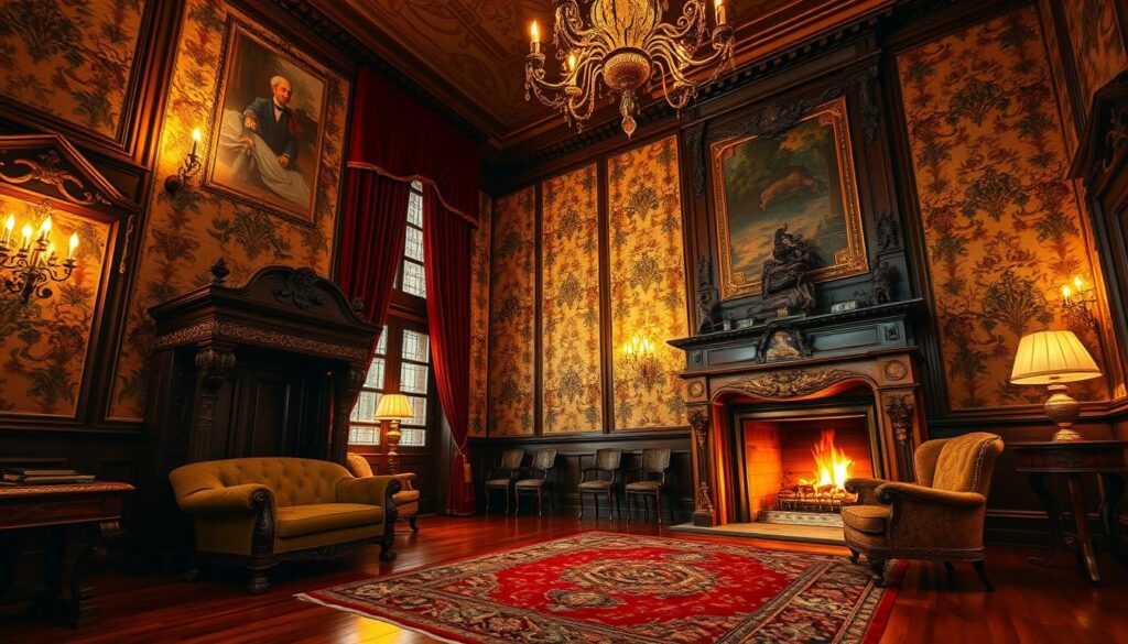 Victorian style interiors