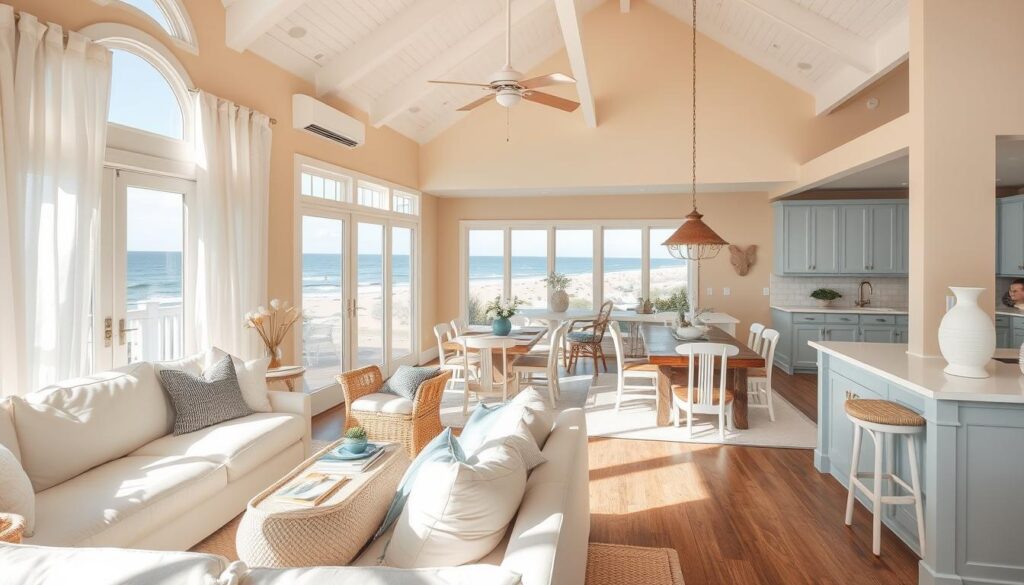beach home interior paint colors