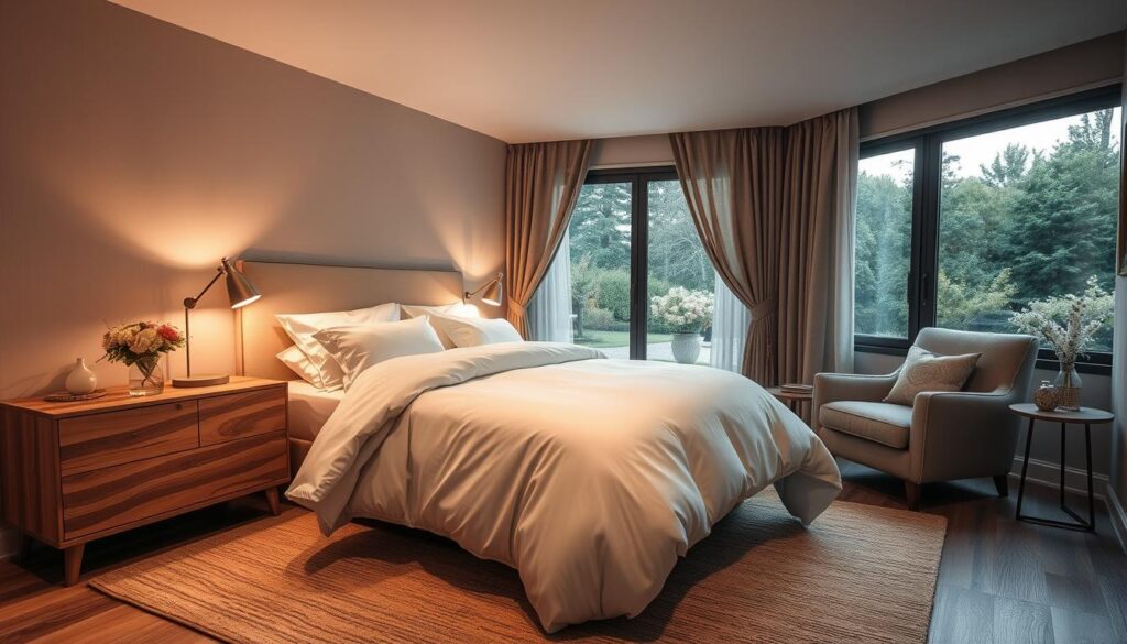 cozy bedroom interiors