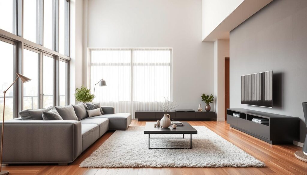 modern home decor with multifunctional furniture