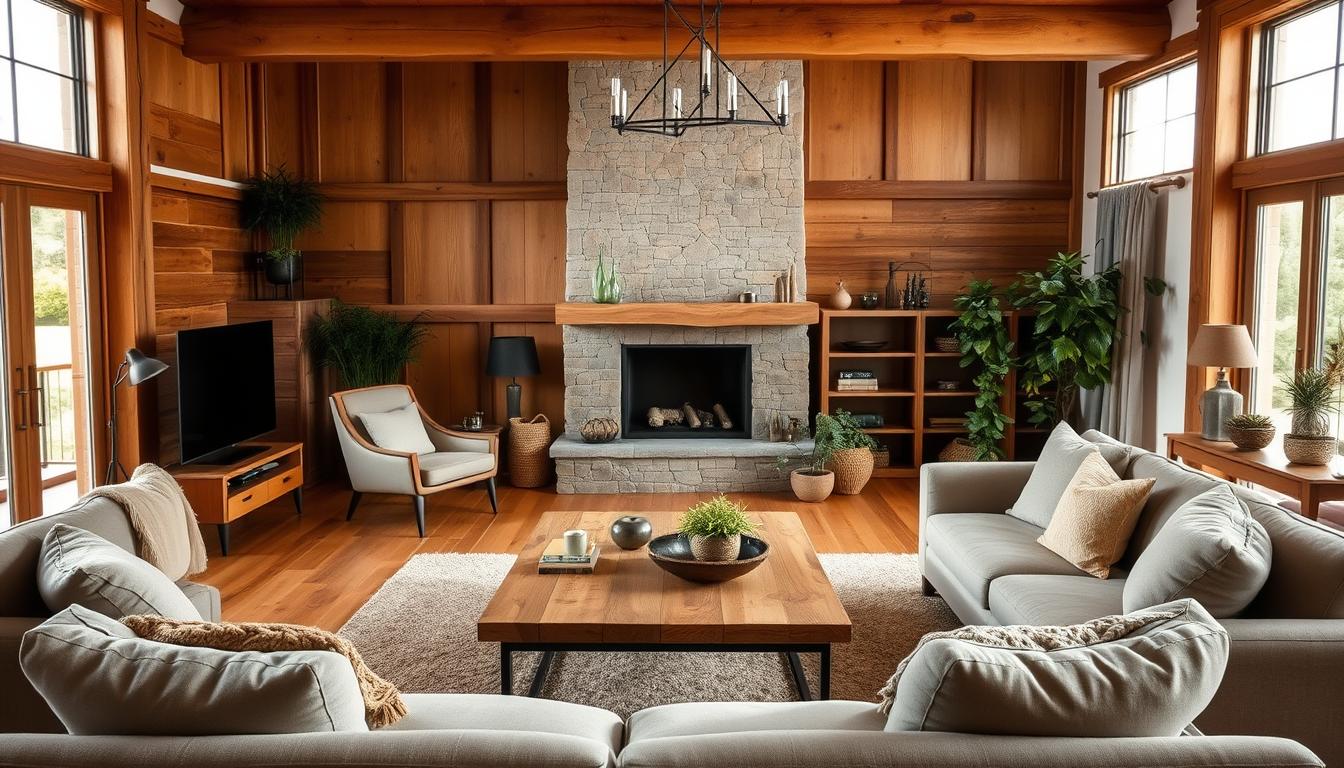 modern rustic homes interior