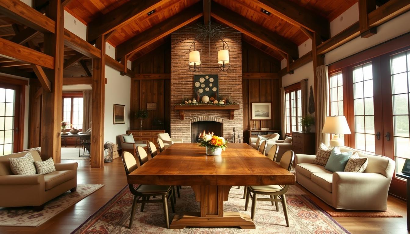 pole barn home interior