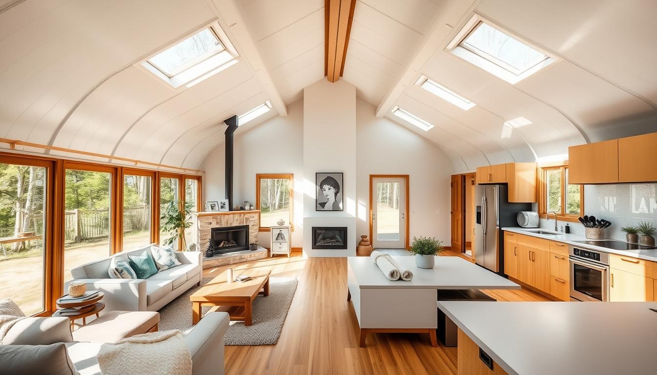 quonset home interior