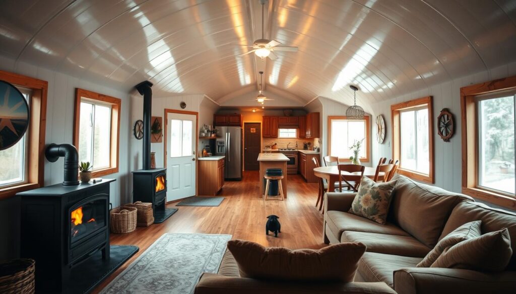 quonset hut interior layout