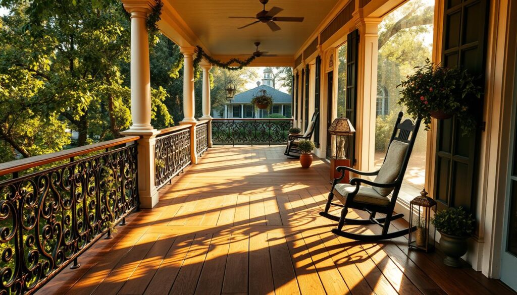 southern charm decor porch