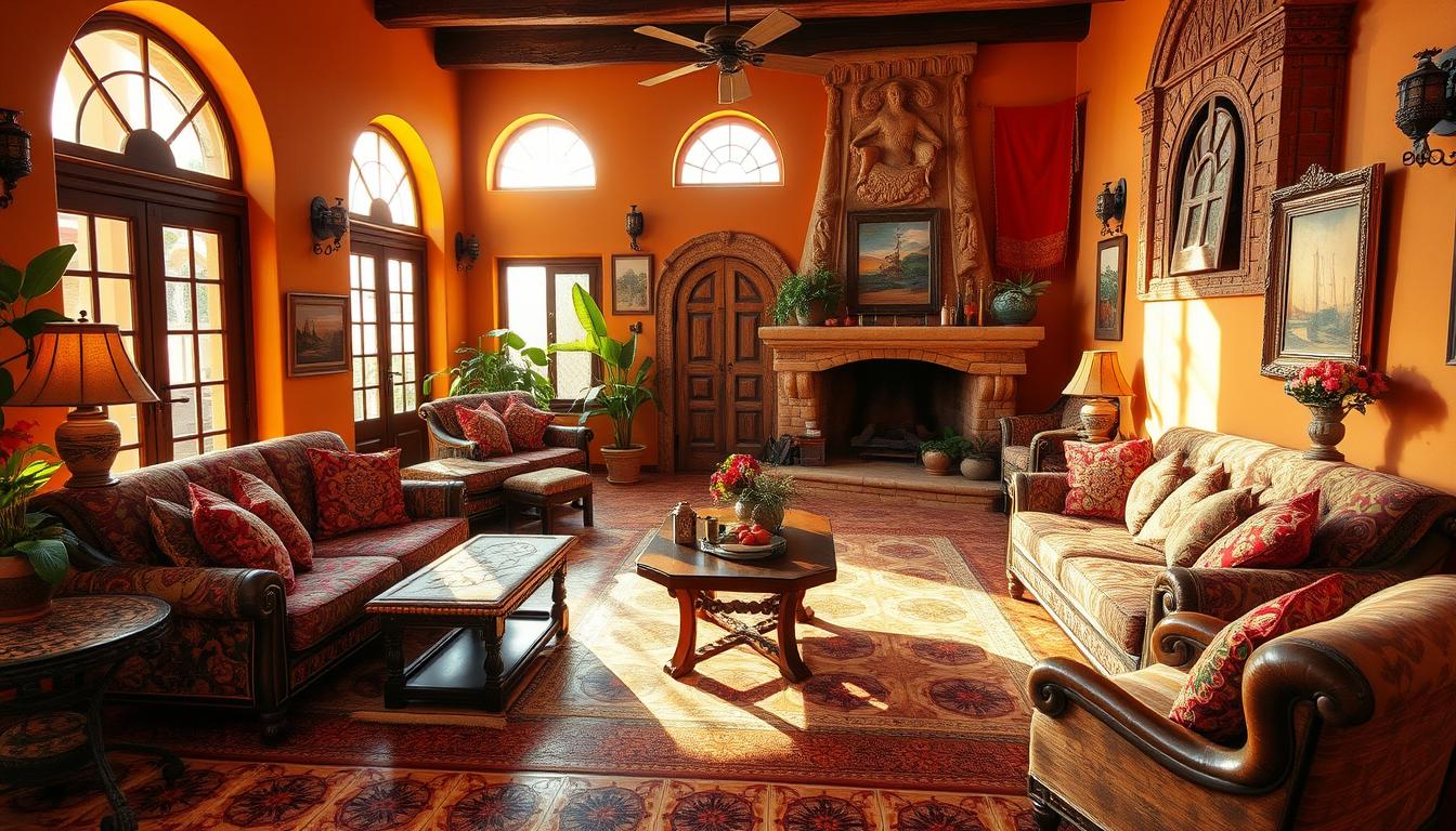 mexican style homes interior