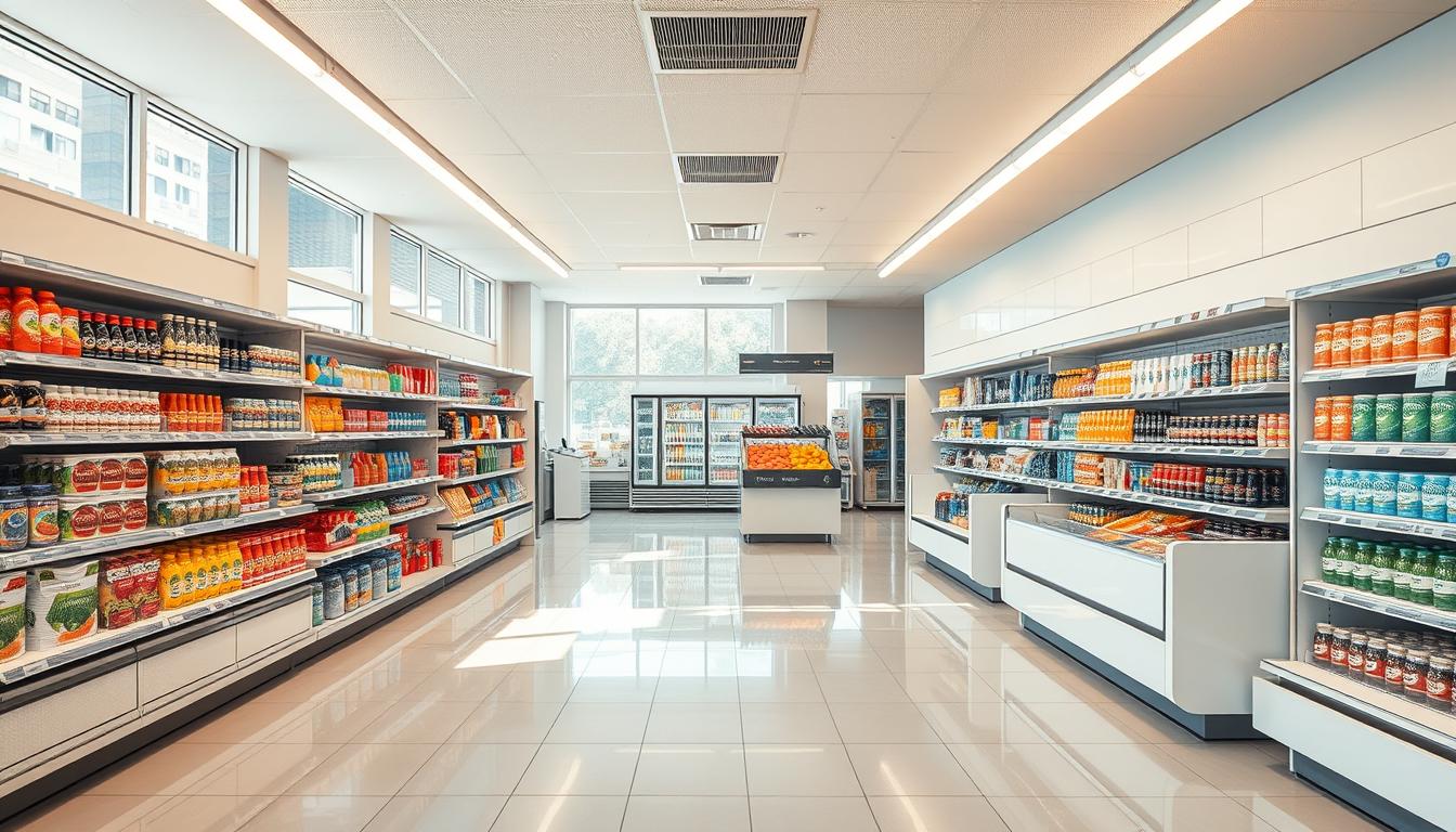 convenience store interior design