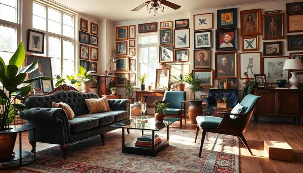eclectic interior design