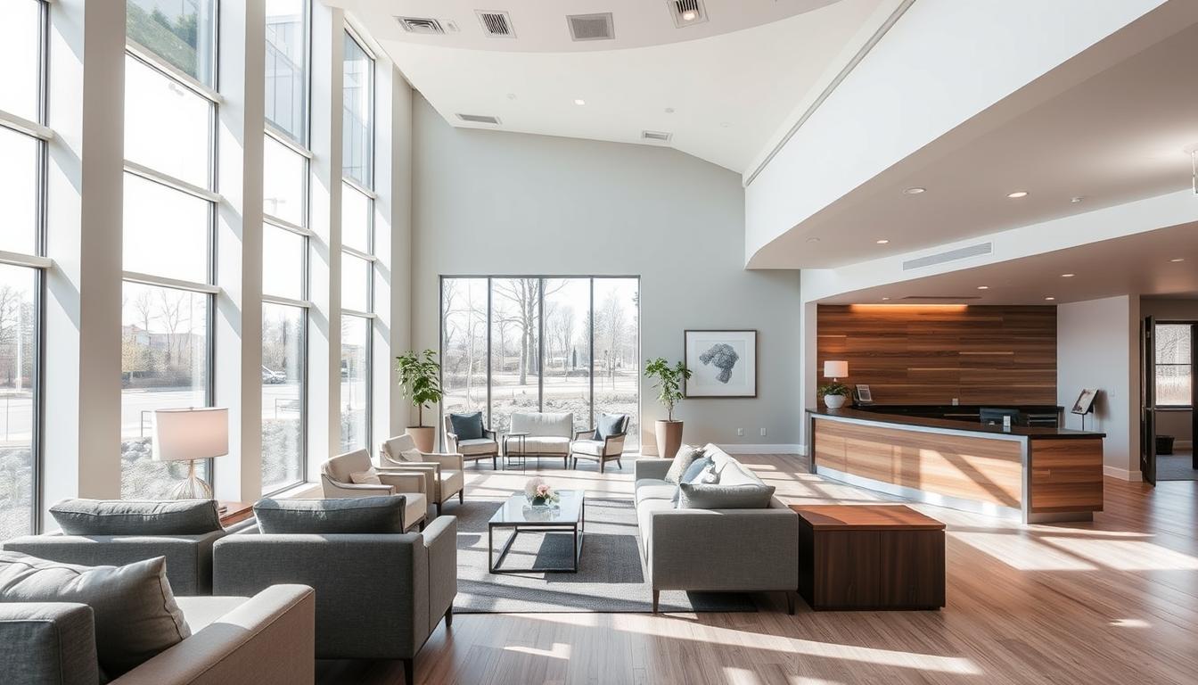 funeral home interior design