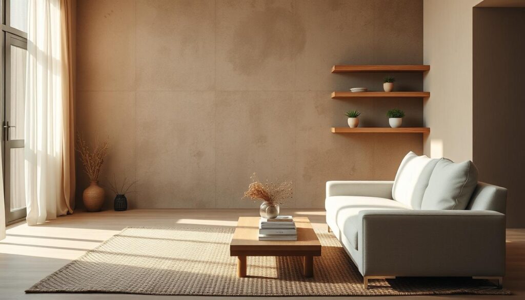 minimalist earthy design