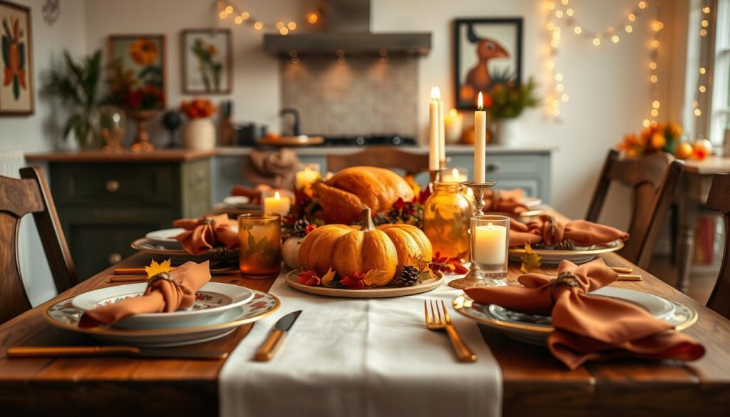 thanksgiving table decor