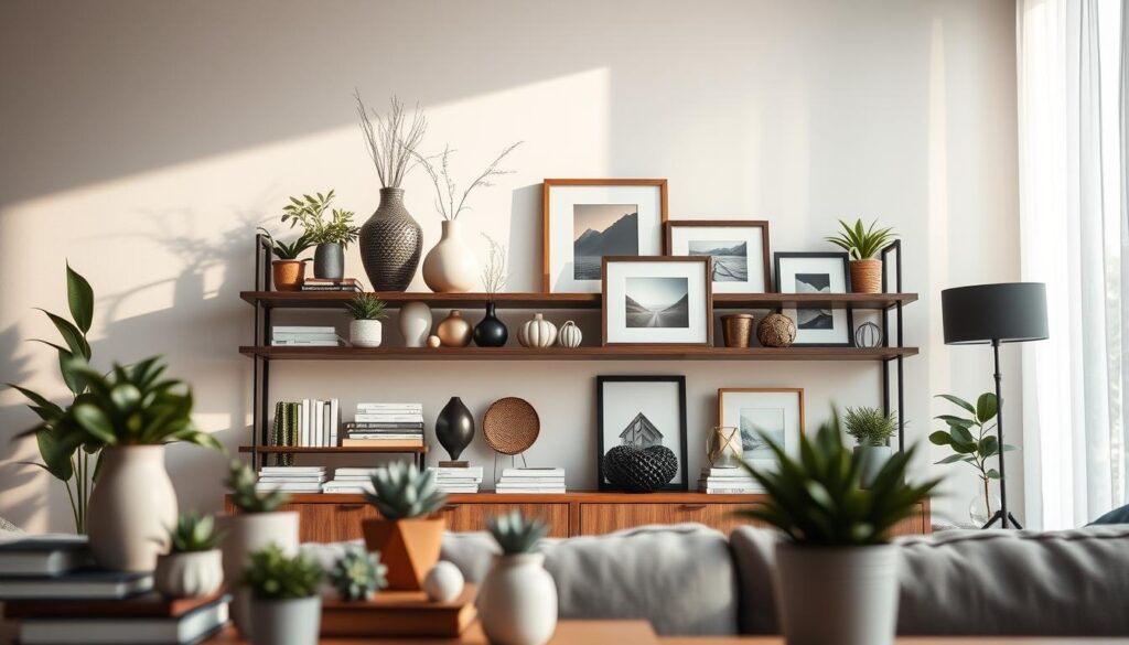 accessorizing shelves