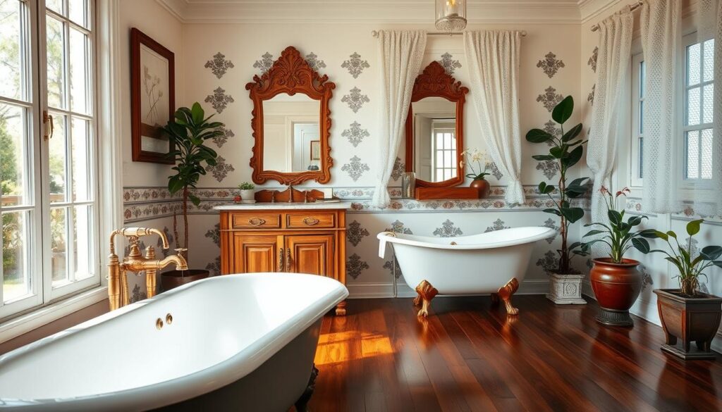 colonial bathroom design