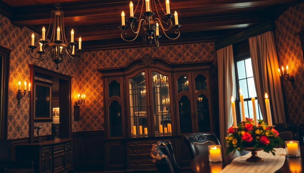 colonial home lighting