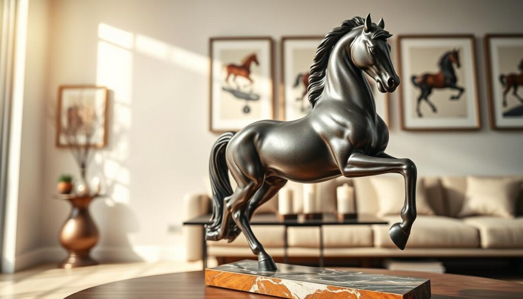horse sculpture for home interior