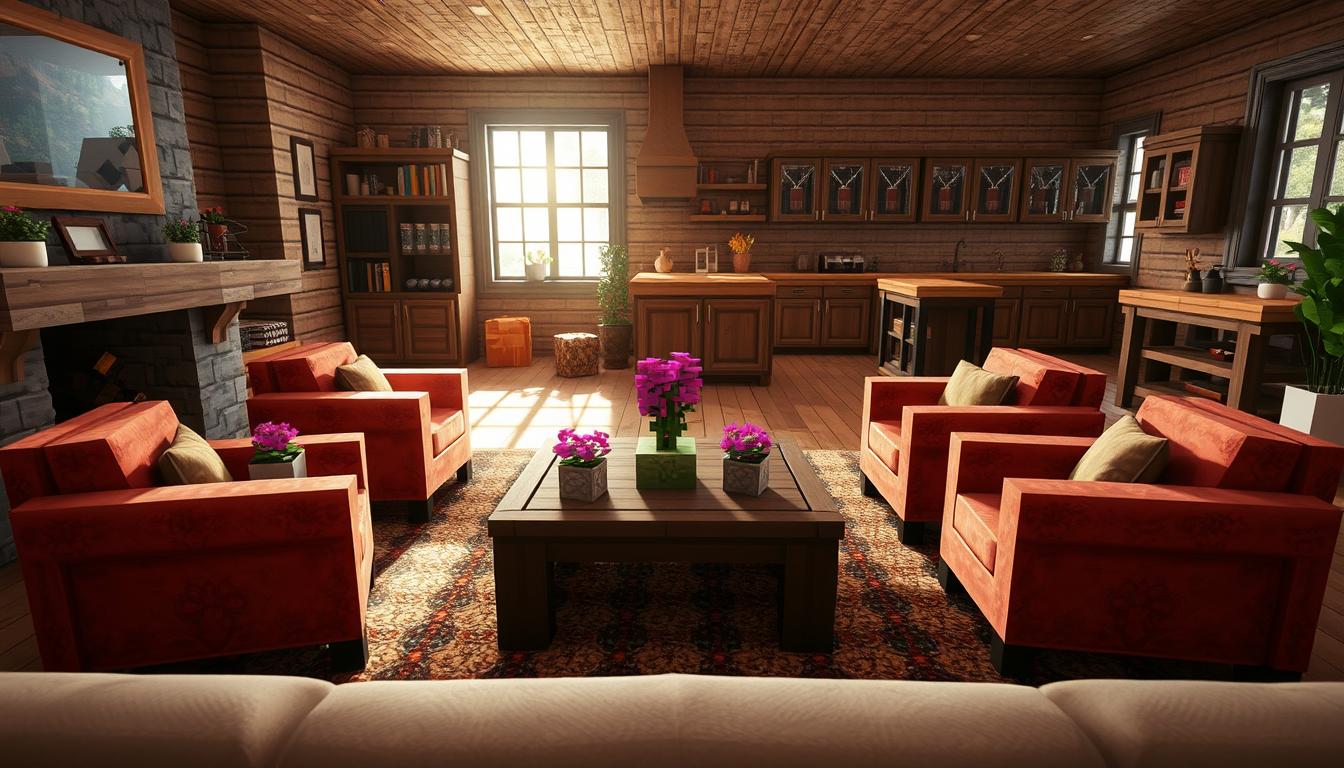 minecraft home interior
