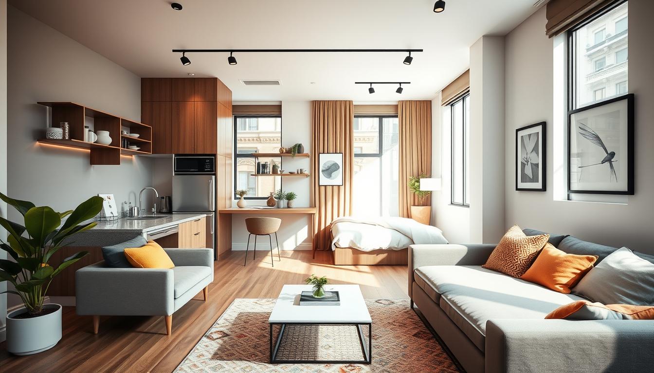 studio apt design interior