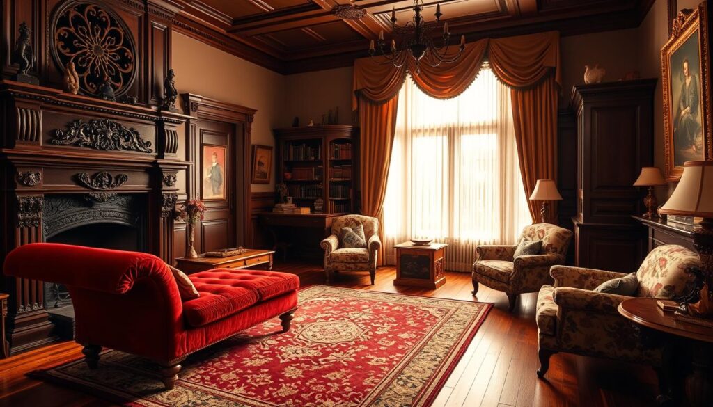 victorian living room