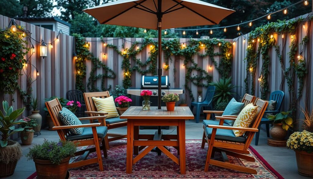 affordable outdoor patio design