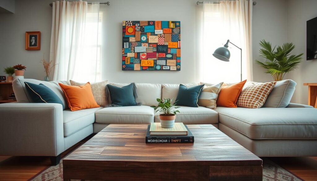 budget-friendly living room decor