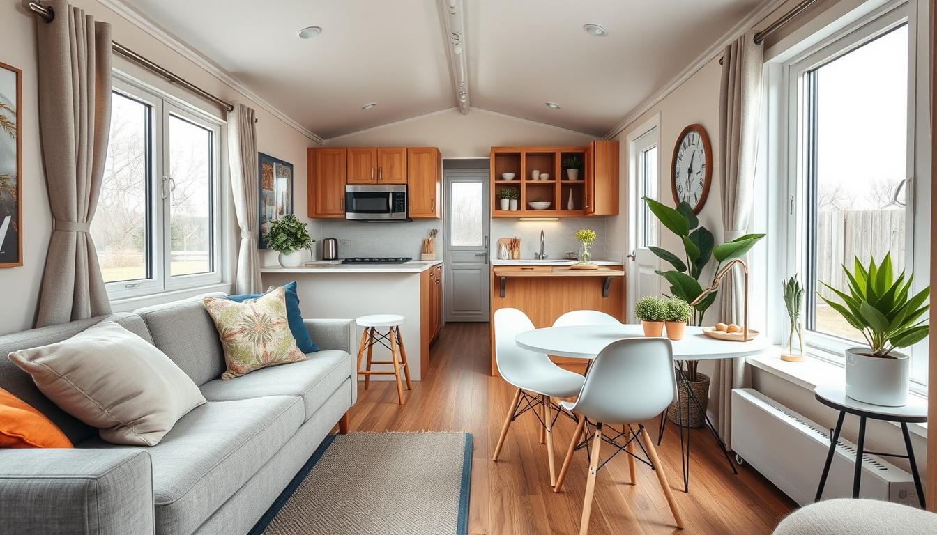 cheap mobile home interior