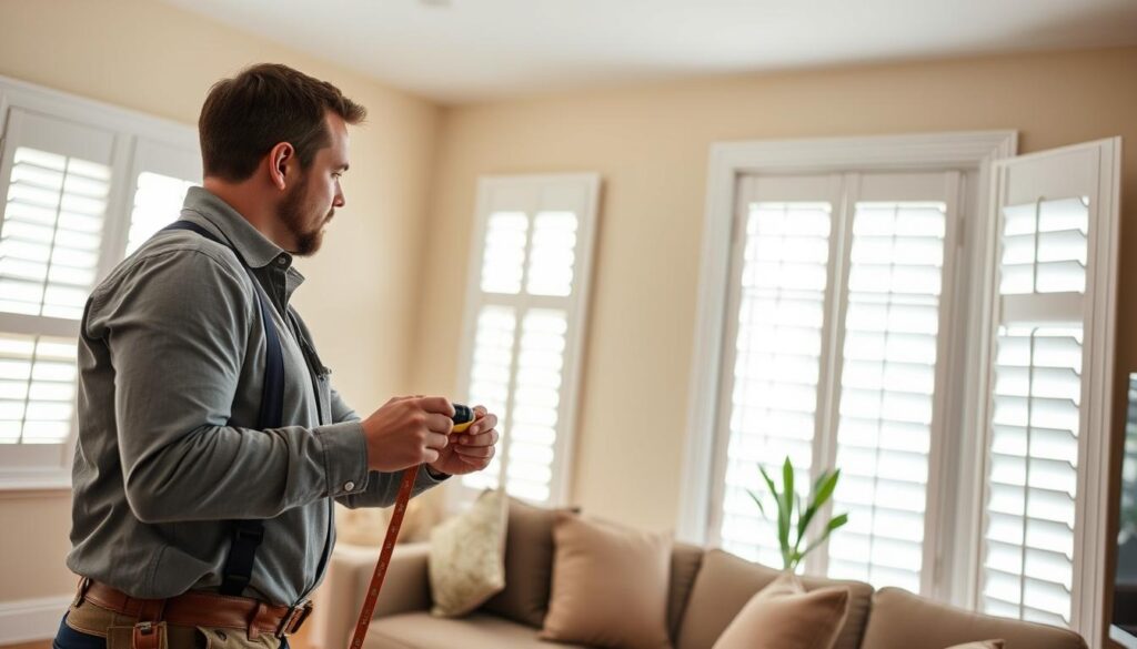 energy-efficient shutters installation