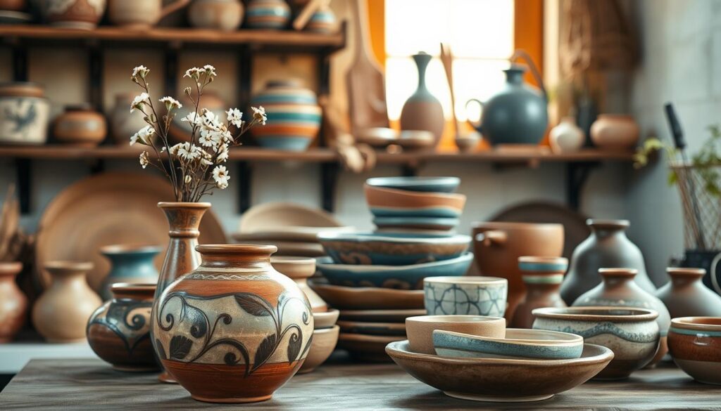 handcrafted pottery and ceramics