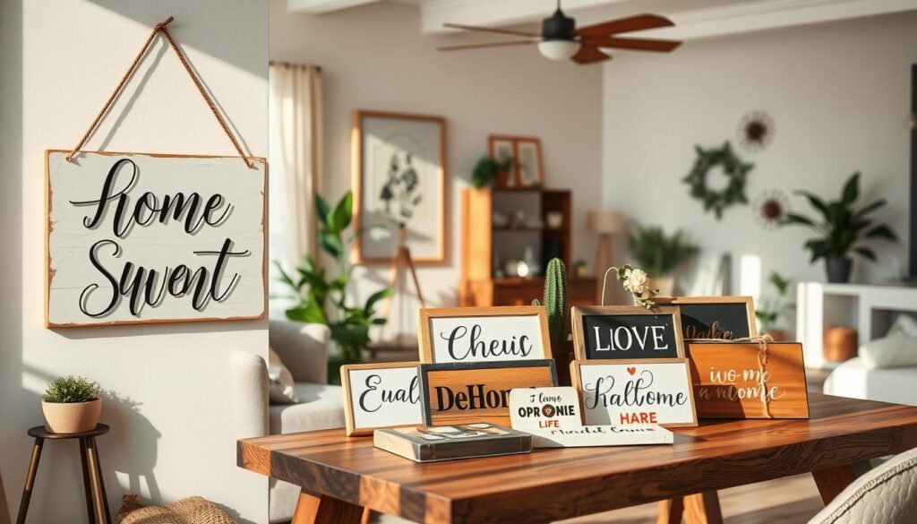interior DeHome signs