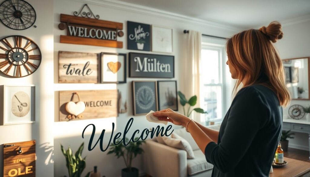 interior decorating signs maintenance