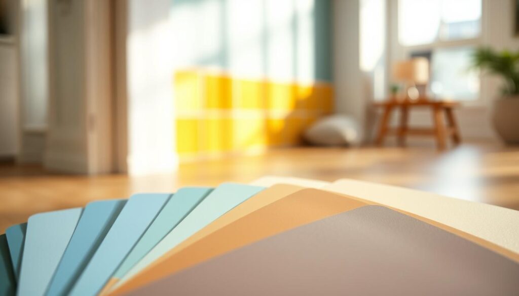 paint finishes and color perception