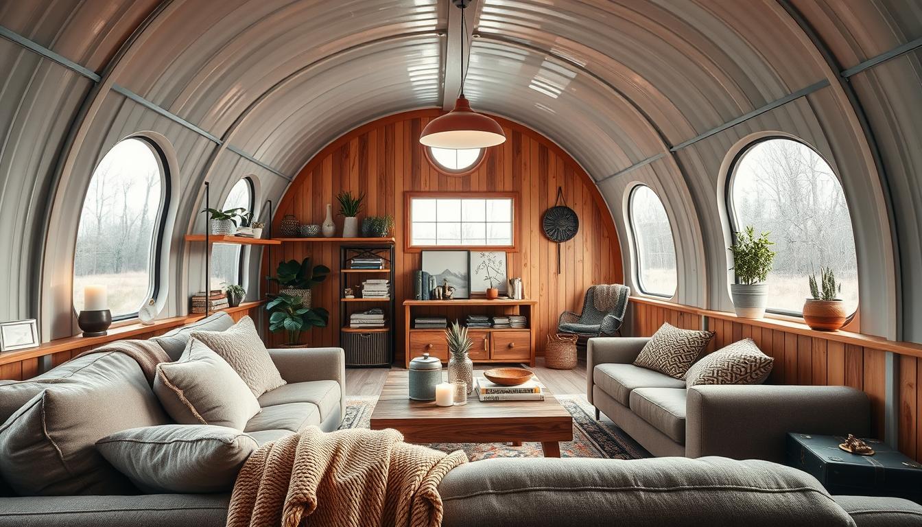 quonset home interior